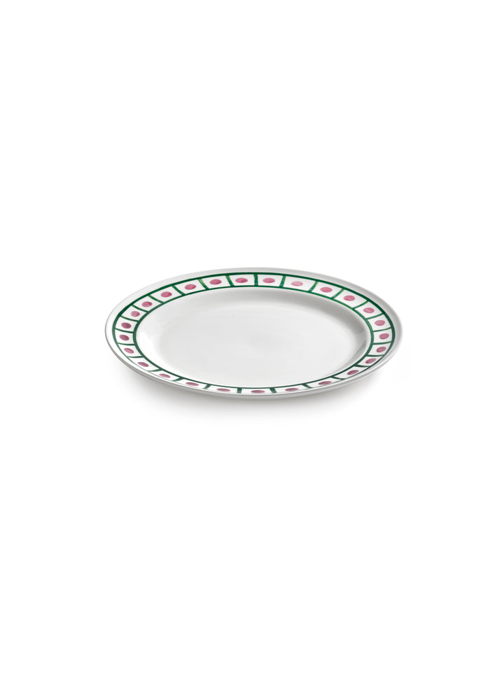 Serax - Marie Michielssen - Dinerbord Paars Groen Charly - Set van 2