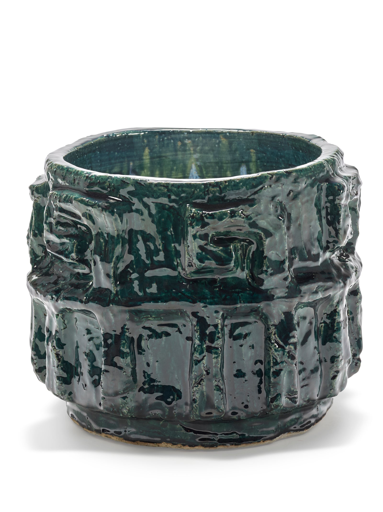 Serax - Bela Silva - Bloempot Groen Blauw 09 Look At Me