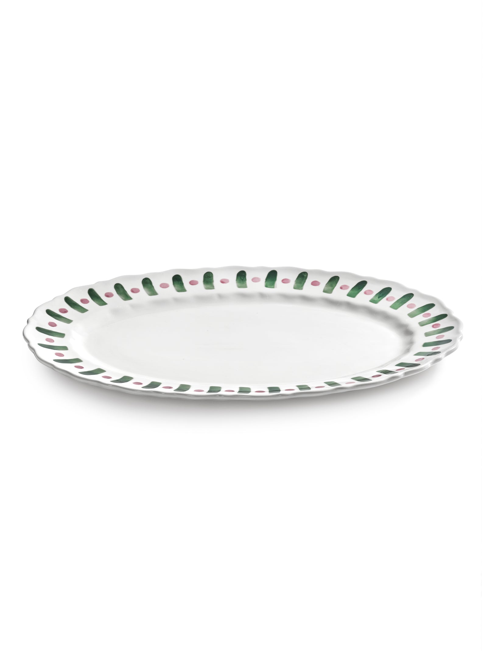 Serax - Marie Michielssen - Serveerbord Paars Groen Ovaal Charly