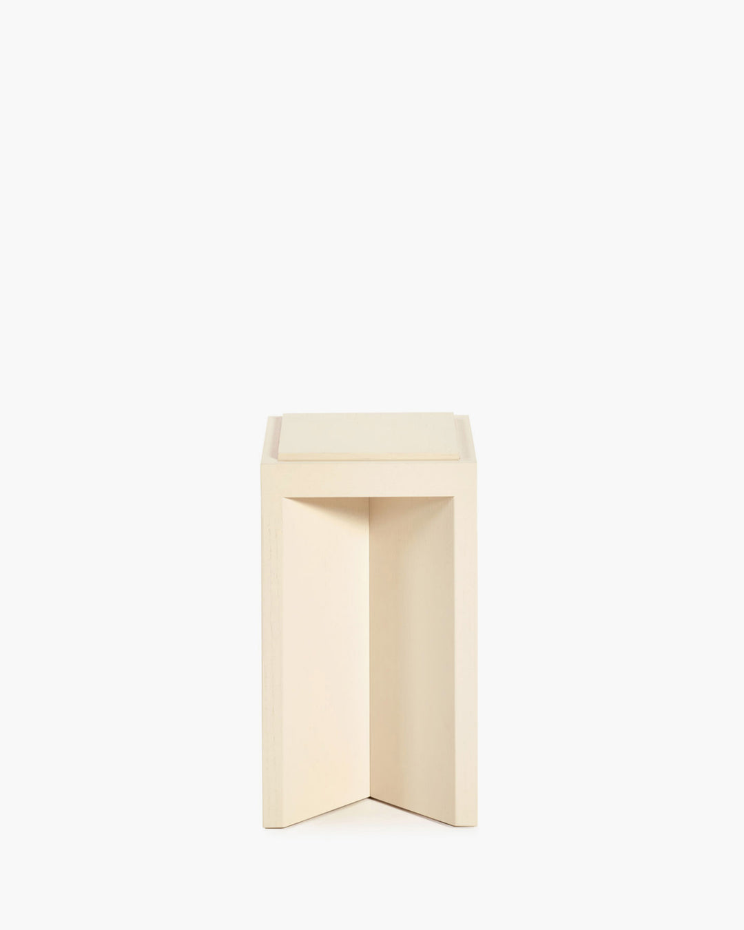 Ann Demeulemeester - Bijzettafel Eik Crème Kubé 4