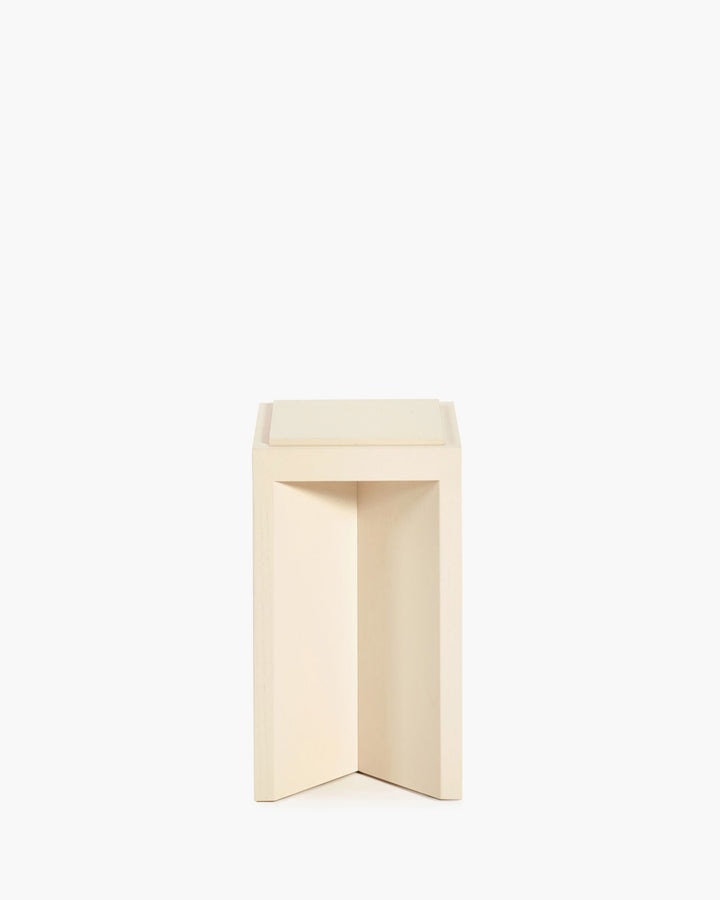 Ann Demeulemeester - Bijzettafel Eik Crème Kubé 4
