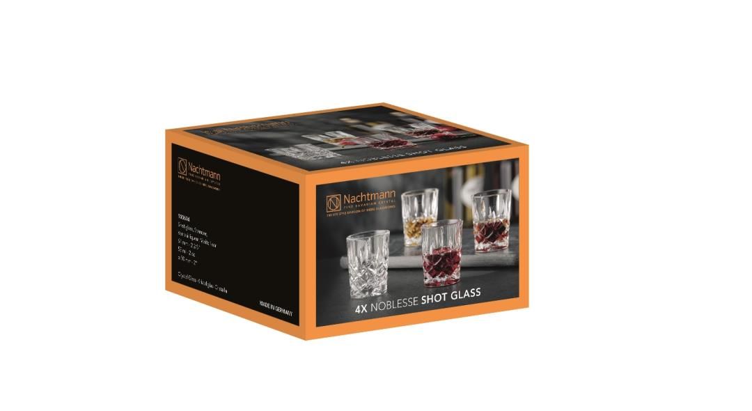 Nachtmann - Noblesse shotglazen 55 ml, set van 4