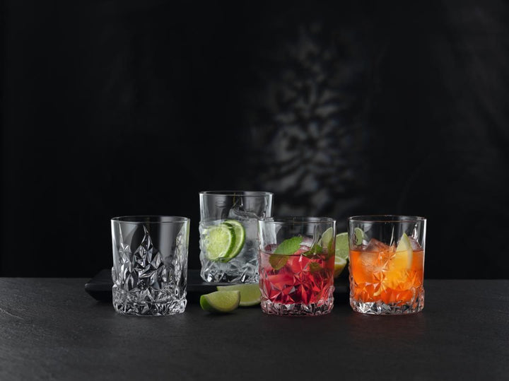 Nachtmann - Sculpture whiskyglas 365 ml set van 4