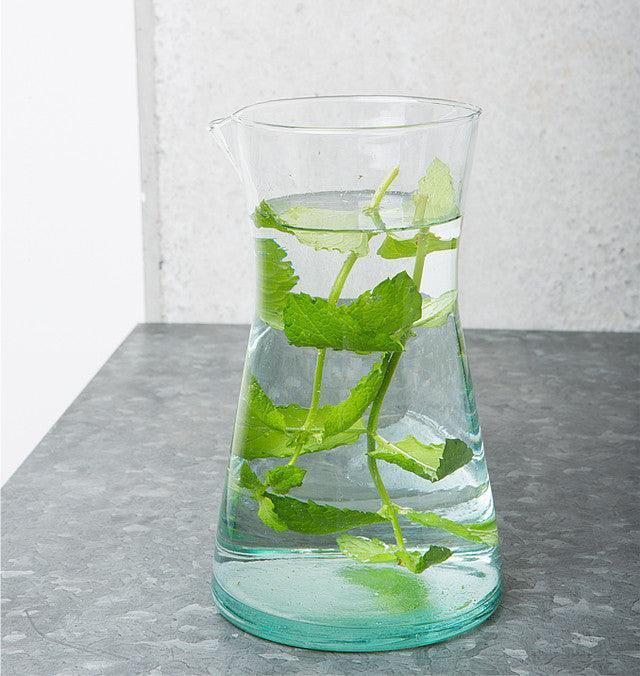 Karaf gerecycled glas (900 ml)