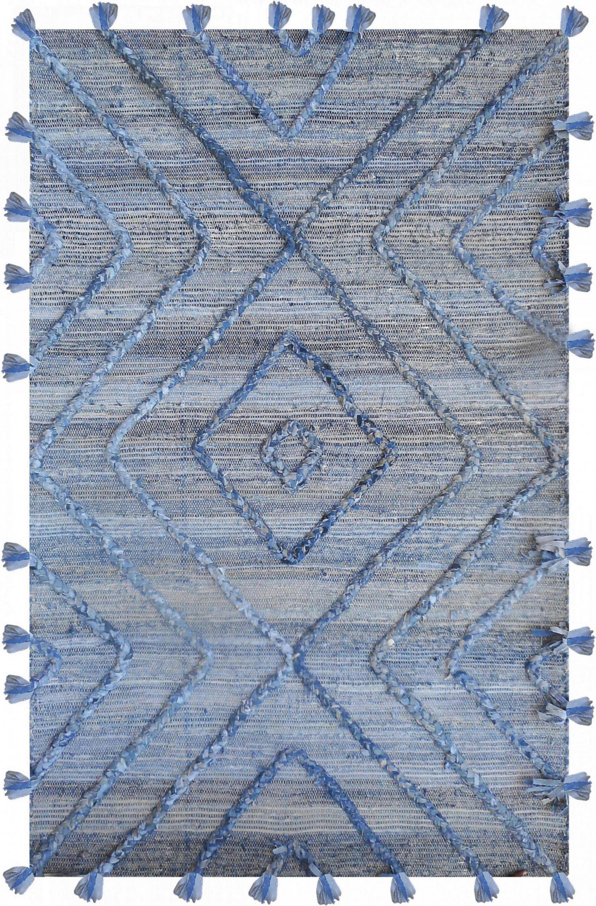 Worgan tapijt Bleu/Ivoire 160 X 230