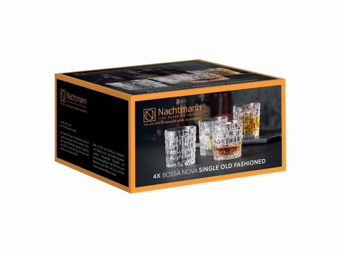 Nachtmann - Bossa Nova whiskyglazen 252 ml set van 4