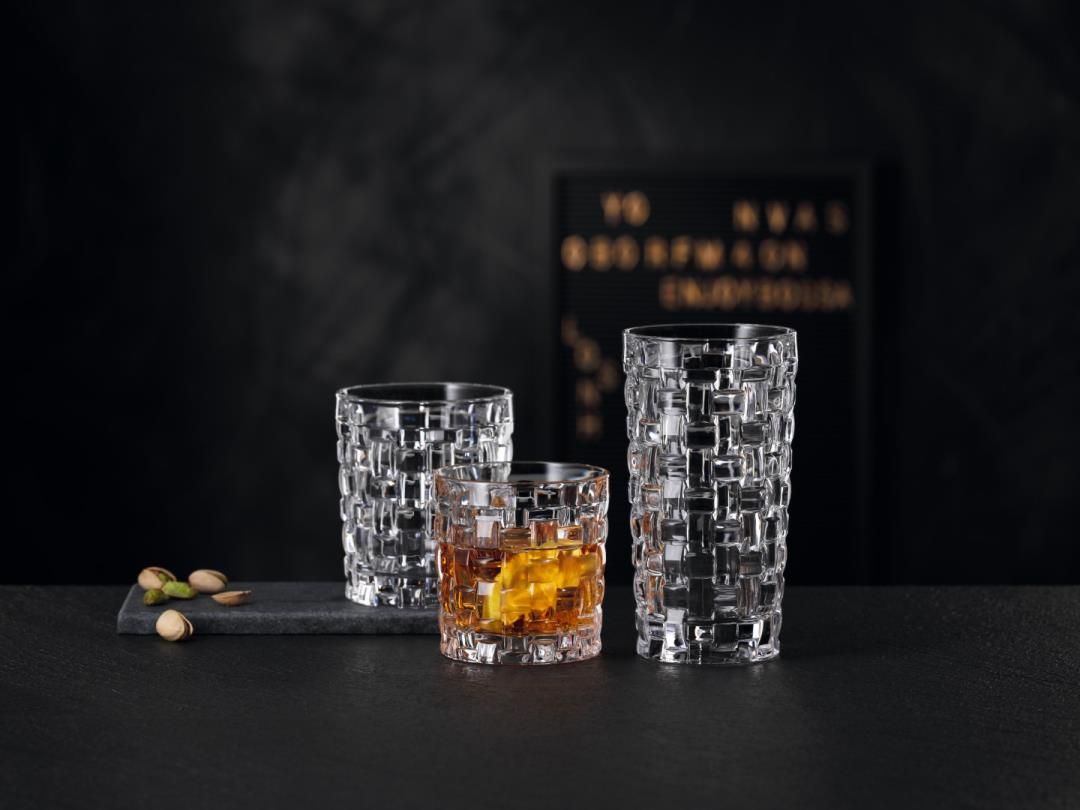 Nachtmann - Bossa Nova whiskyglazen 252 ml set van 4
