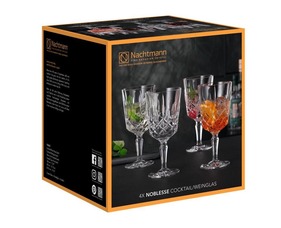 Nachtmann - Noblesse Cocktail-/Wijnglas set van 4