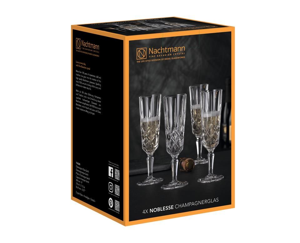 Nachtmann - Noblesse Champagneglas 155 ml set van 4