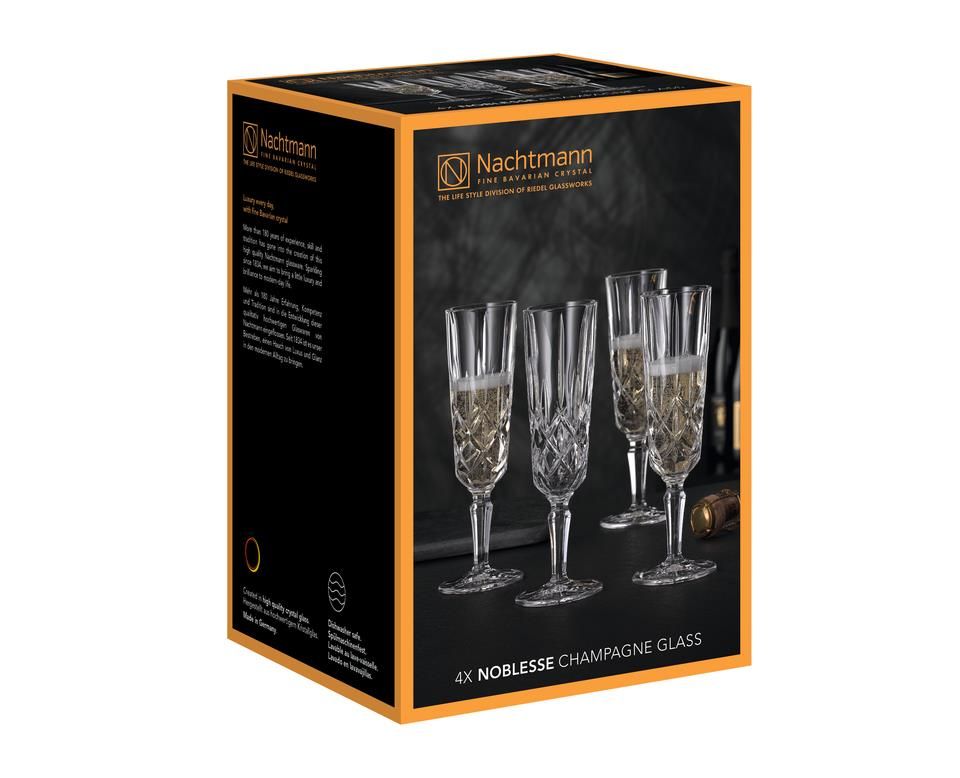 Nachtmann - Noblesse Champagneglas 155 ml set van 4