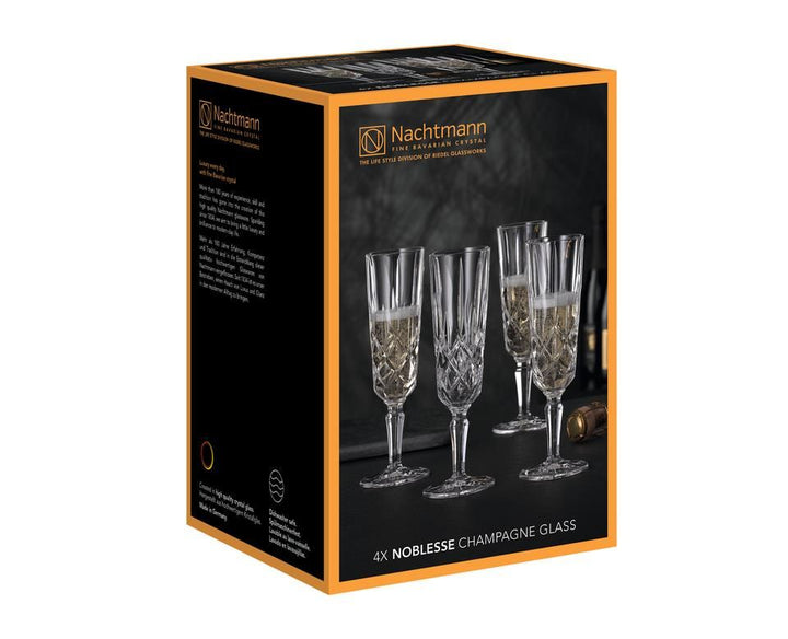 Nachtmann - Noblesse Champagneglas 155 ml set van 4