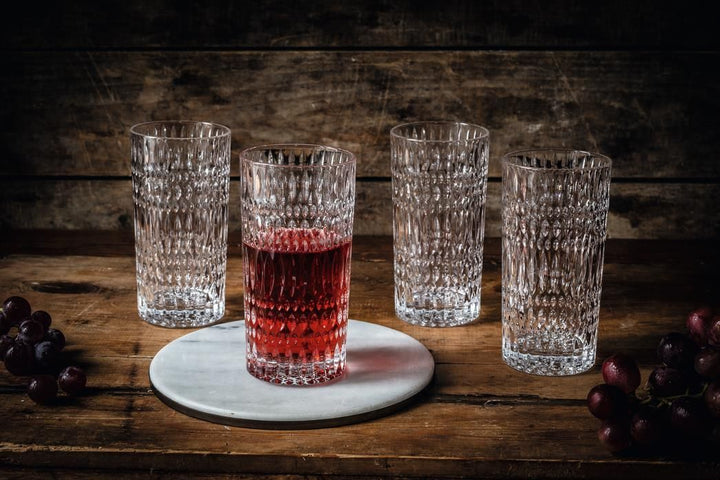 Nachtmann - Ethno longdrinkglas 434 ml, set van 4