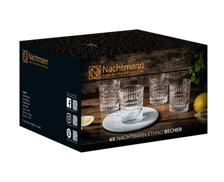 Nachtmann - Ethno whiskyglas 294 ml, set van 4