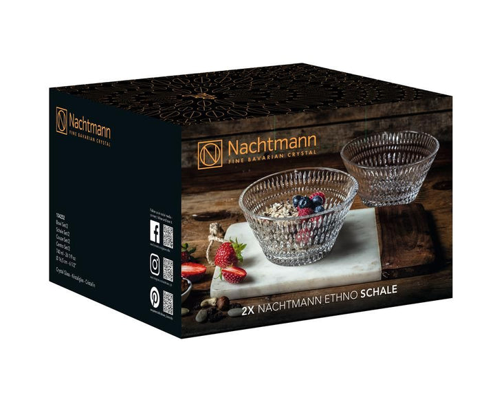 Nachtmann - Ethno Schaal 16,5 cm set van 2