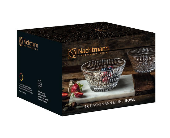 Nachtmann - Ethno Schaal 16,5 cm set van 2