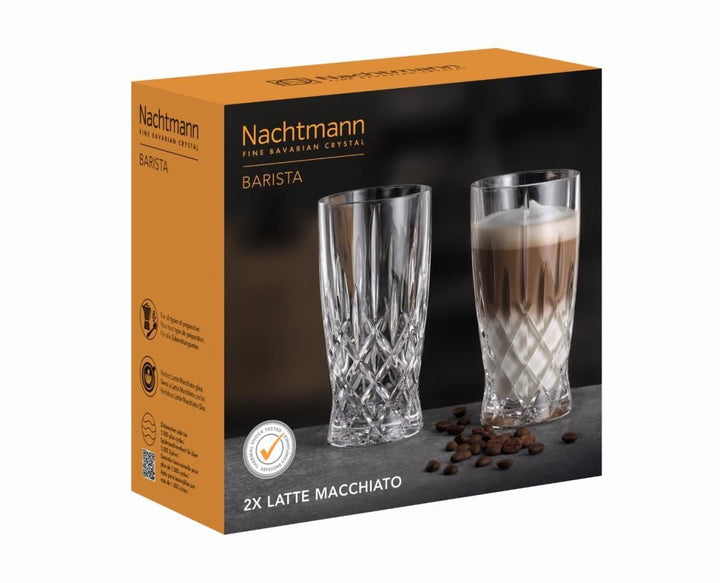 Nachtmann - Noblesse Barista latte macchiato, set van 2