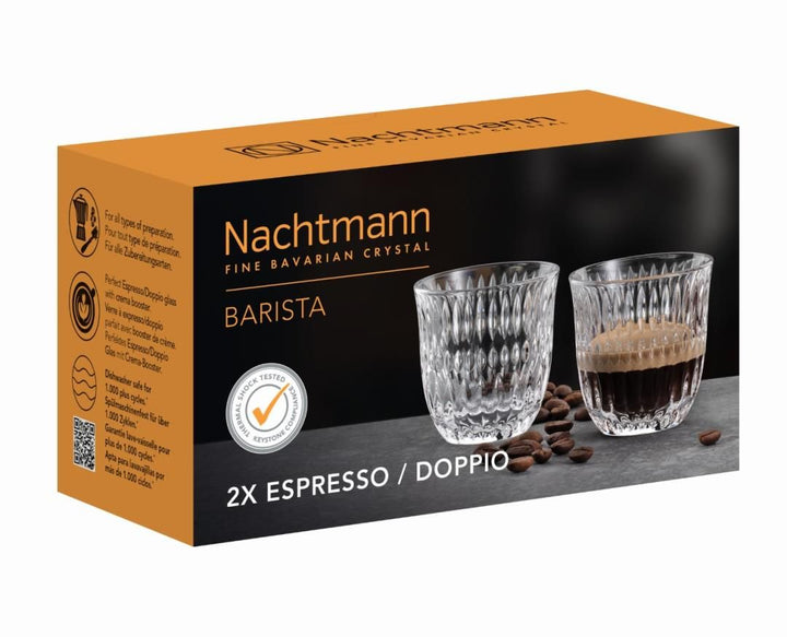 Nachtmann - Ethno Barista espressoglas 90 ml, set van 2
