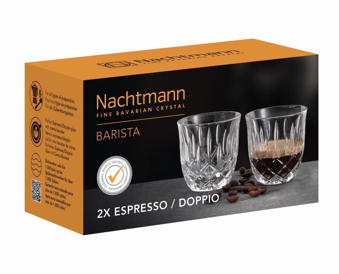 Nachtmann - Noblesse Barista espressoglas 90ml, set van 2