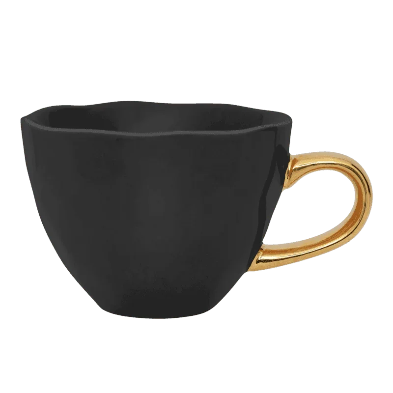 Urban Nature Culture | Good Morning Kopje Cappuccino / Tea Ø11 cm - Black