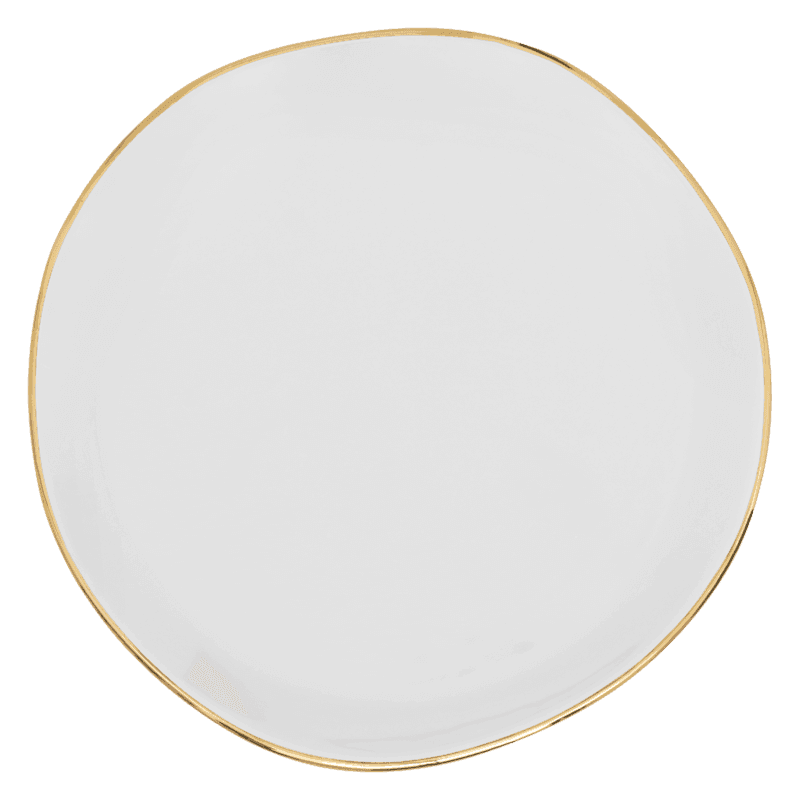 Good Morning bord Ø17 cm - White