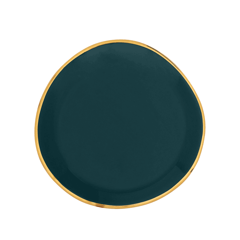 Urban Nature Culture | Good Morning bord Ø9 cm - Blue Green