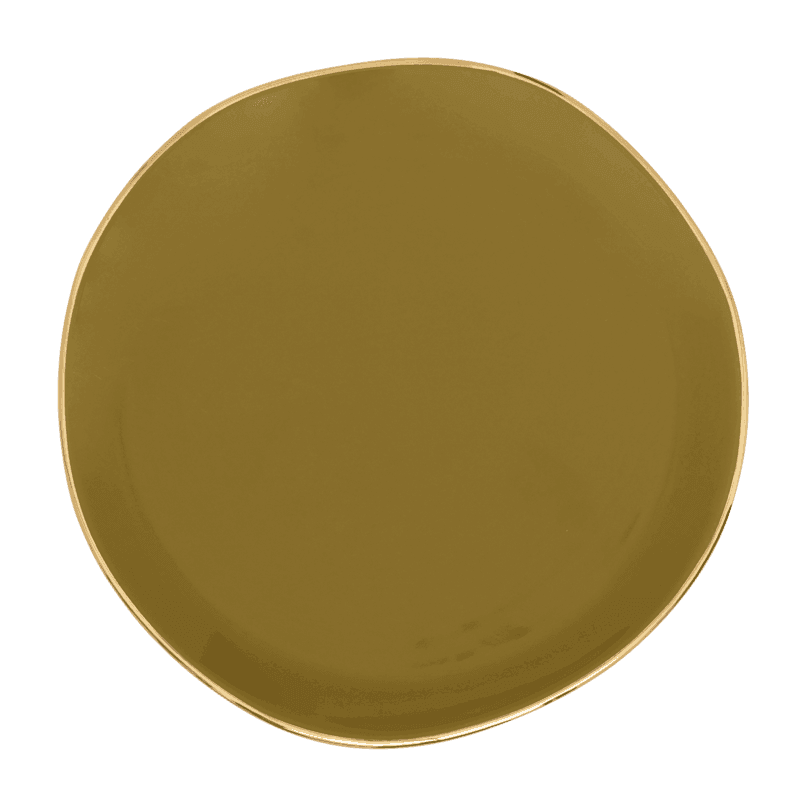 Good Morning bord Ø17 cm - Amber Green