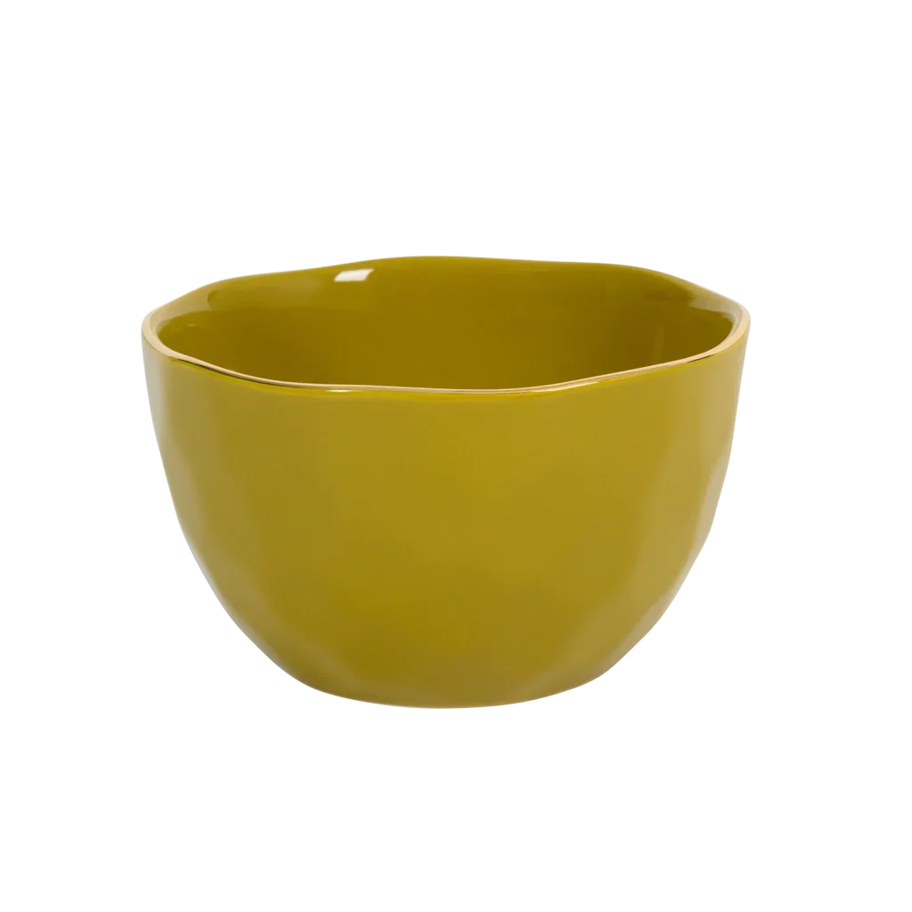 Urban Nature Culture | Good Morning kom Ø14 cm - Amber Green