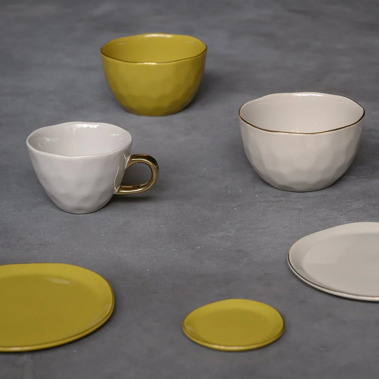 Urban Nature Culture | Good Morning kom Ø14 cm - Amber Green