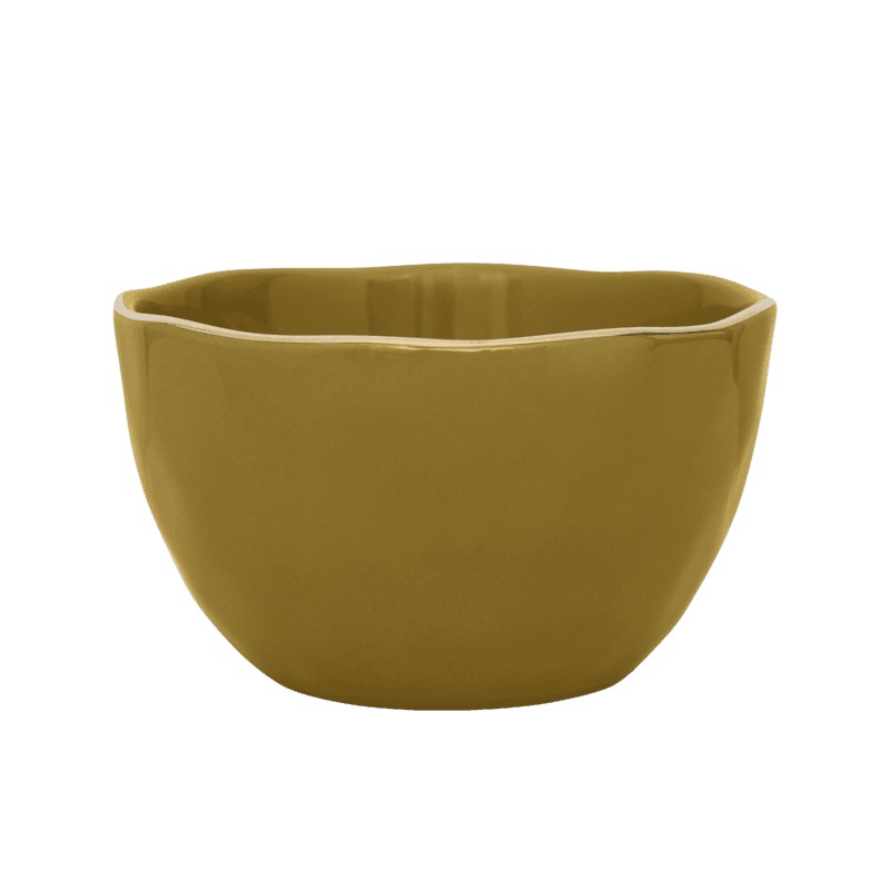 Good Morning kom Ø14 cm - Amber Green