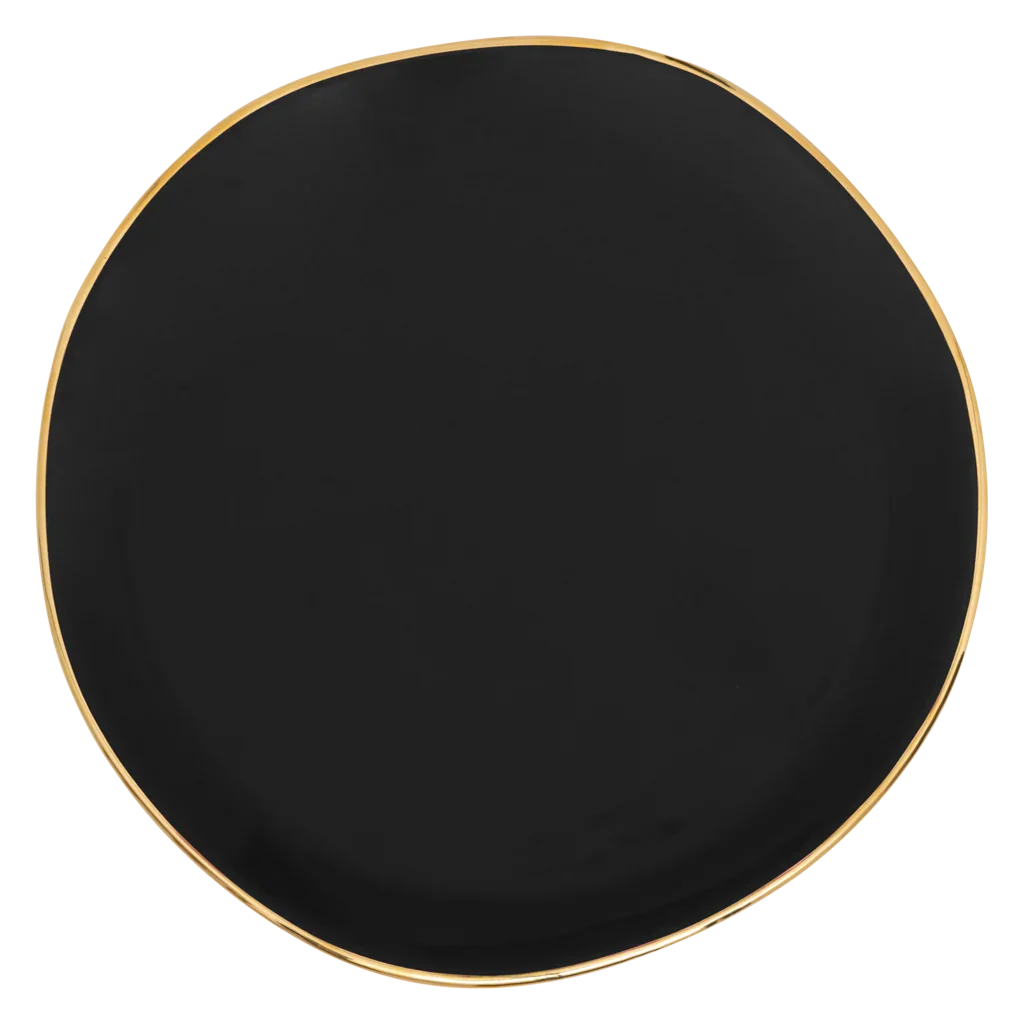 Urban Nature Culture | Good Morning bord Ø17 cm - Black