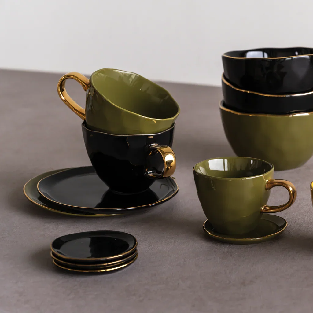Urban Nature Culture | Good Morning bord Ø17 cm - Black