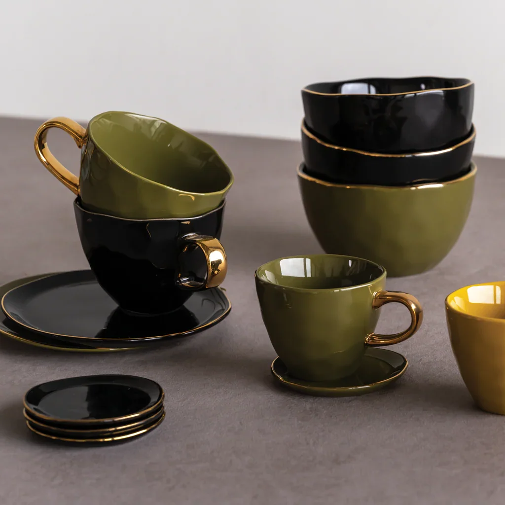Urban Nature Culture | Good Morning kom Ø14 cm - Black