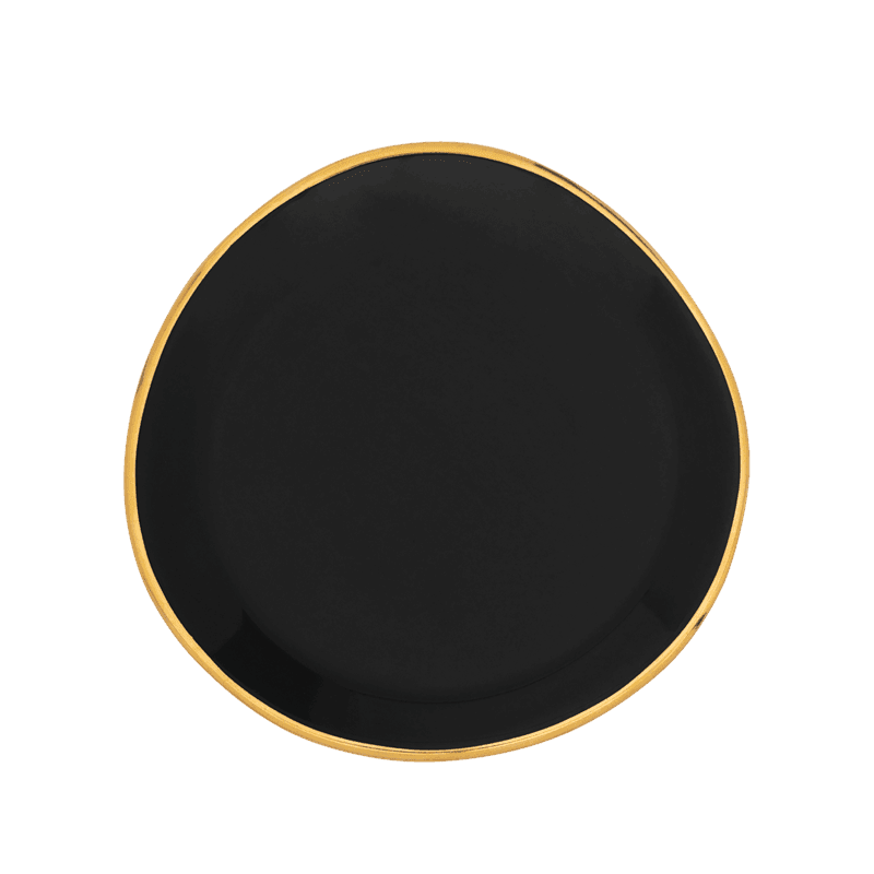 Good Morning bord Ø9 cm - Black
