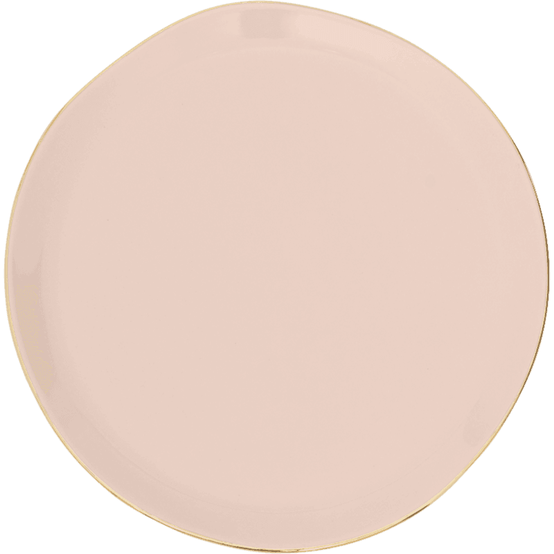 Good Morning bord Ø22.8 cm - Old Pink