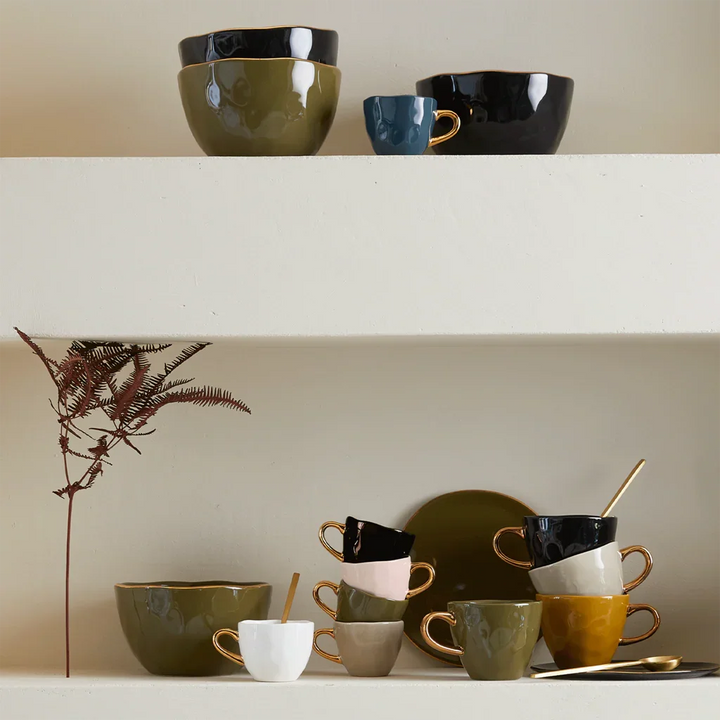 Urban Nature Culture | Good Morning kopje Coffee Ø8 cm - Fir Green