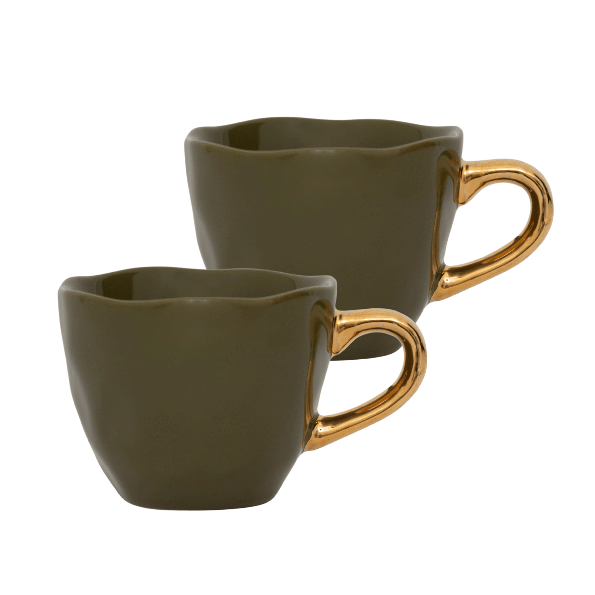 Good Morning Kopje set van 2 in cadeauverpakking Fir Green