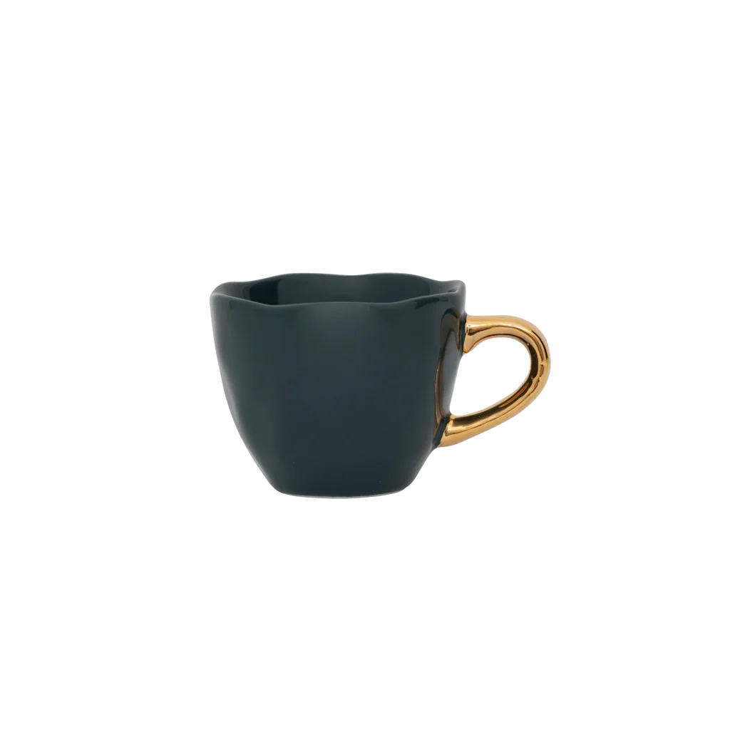 Urban Nature Culture | Good Morning kopje Espresso Ø6 cm - Blue Green