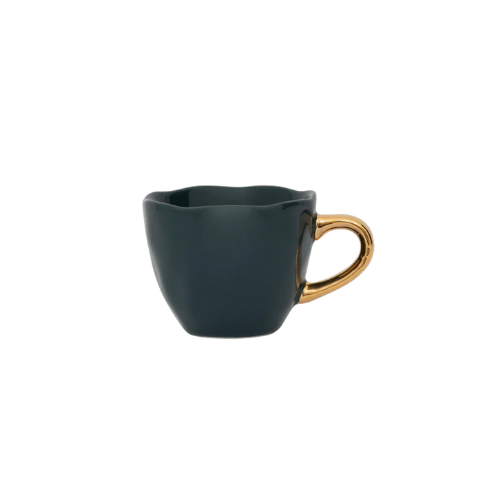 Urban Nature Culture | Good Morning kopje Espresso Ø6 cm - Blue Green