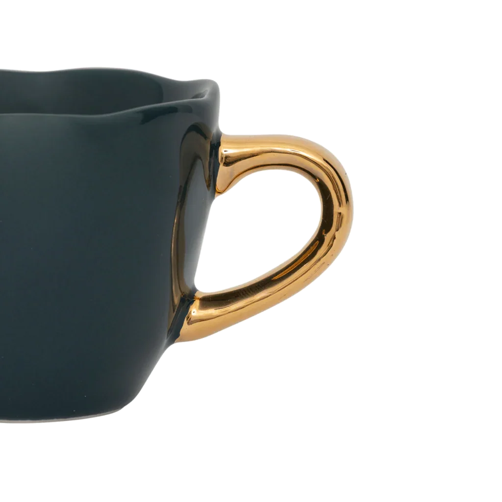 Urban Nature Culture | Good Morning kopje Espresso Ø6 cm - Blue Green