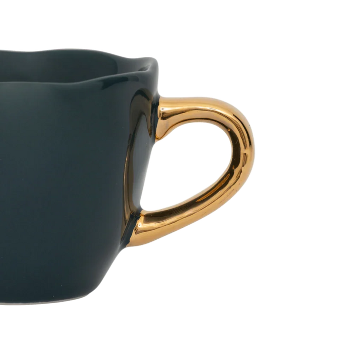 Urban Nature Culture | Good Morning kopje Espresso Ø6 cm - Blue Green
