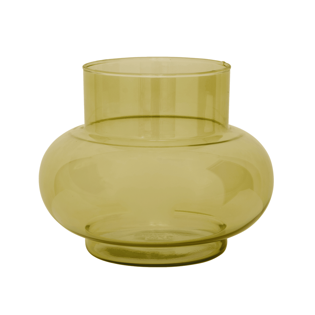 Urban Nature Culture | Vaas gerecycled glas Tummy B Olive