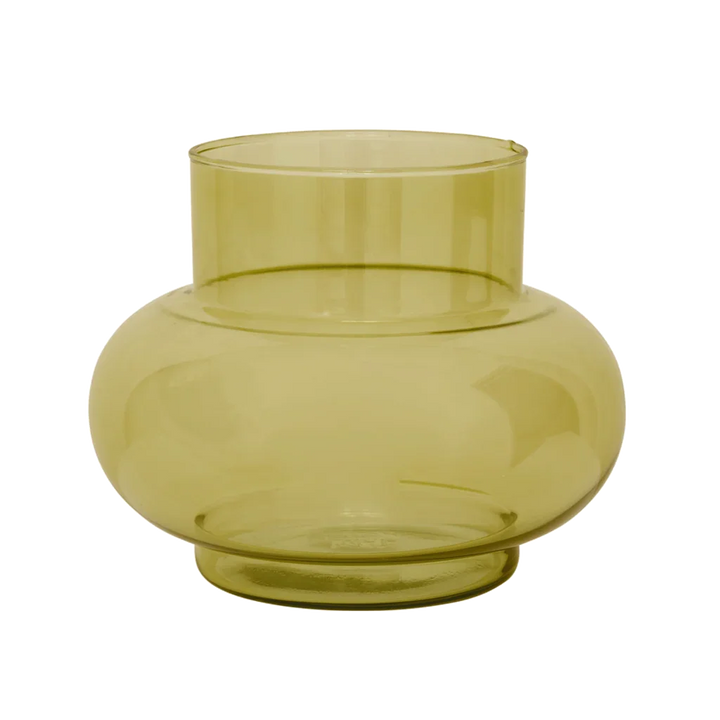 Urban Nature Culture | Vaas gerecycled glas Tummy B Olive