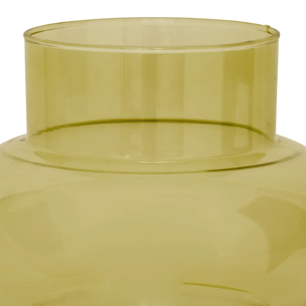 Urban Nature Culture | Vaas gerecycled glas Tummy B Olive