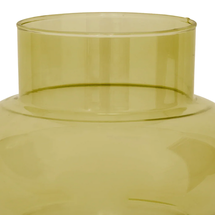 Urban Nature Culture | Vaas gerecycled glas Tummy B Olive