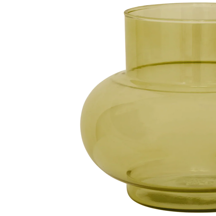 Urban Nature Culture | Vaas gerecycled glas Tummy B Olive