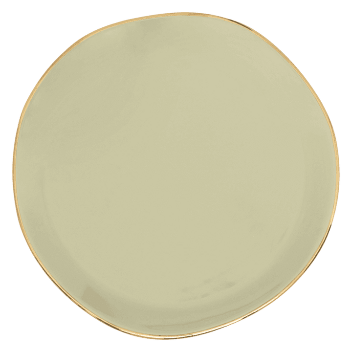 Urban Nature Culture | Good Morning bord Ø17 cm - Pale Green