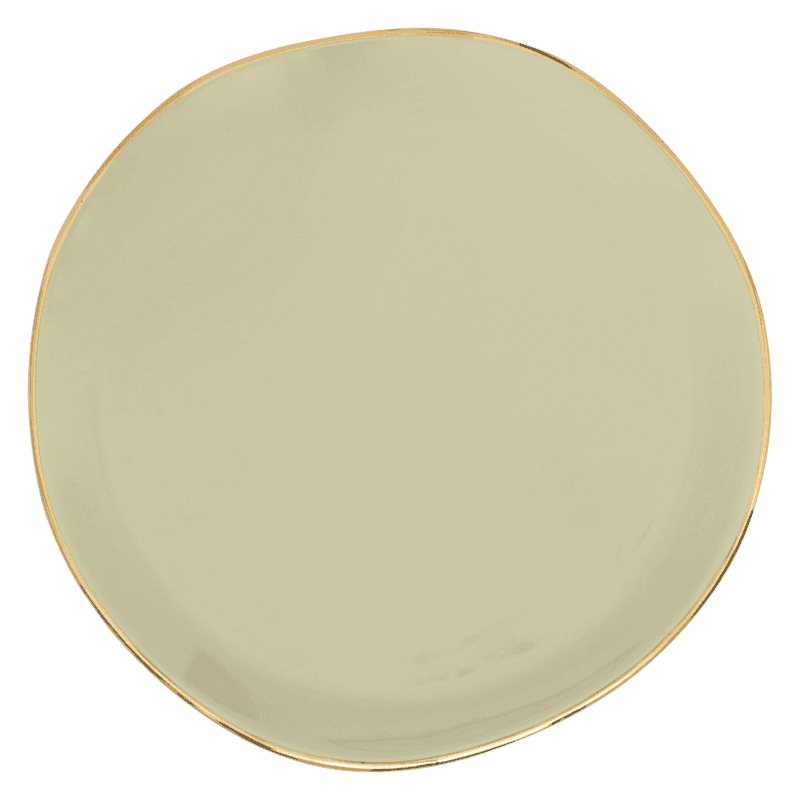 Good Morning bord Ø17 cm - Pale Green