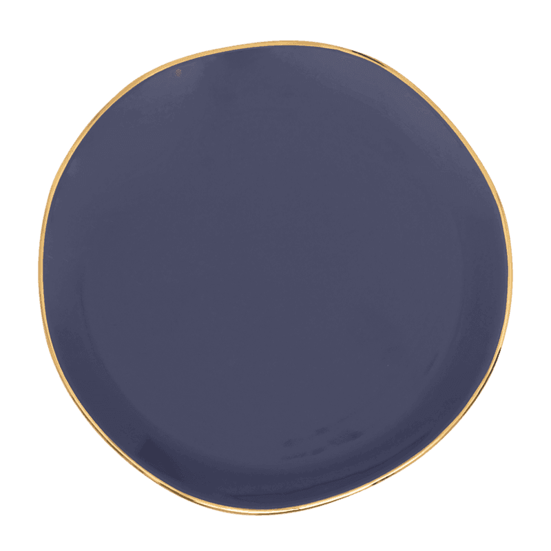Good Morning bord Ø17 cm - Purple Blue