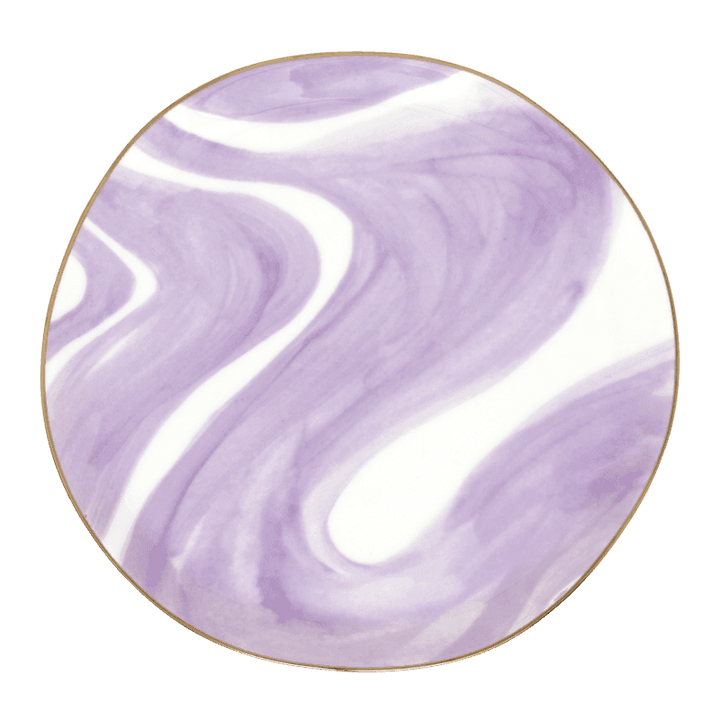 Urban Nature Culture | Good Morning bord Ø17 cm - Emerald Violet