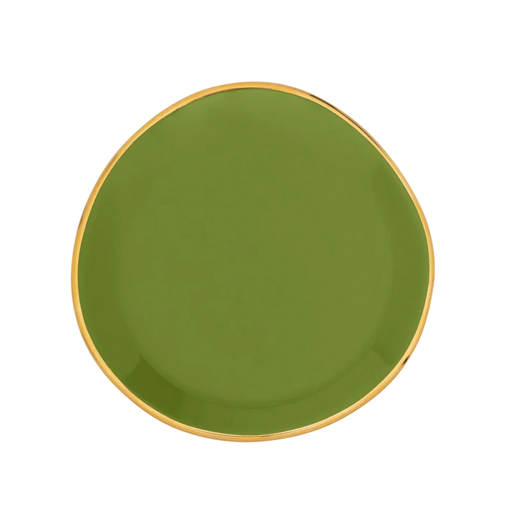 Urban Nature Culture | Good Morning bord Ø9 cm - Ever Green Sprig